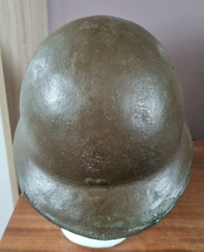 WW2 French Army M35 Tanker helmet Complete