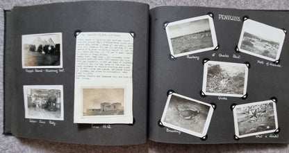 SOLD! Unusual WW2 British Army Falkland Islands Photo Album, 1943