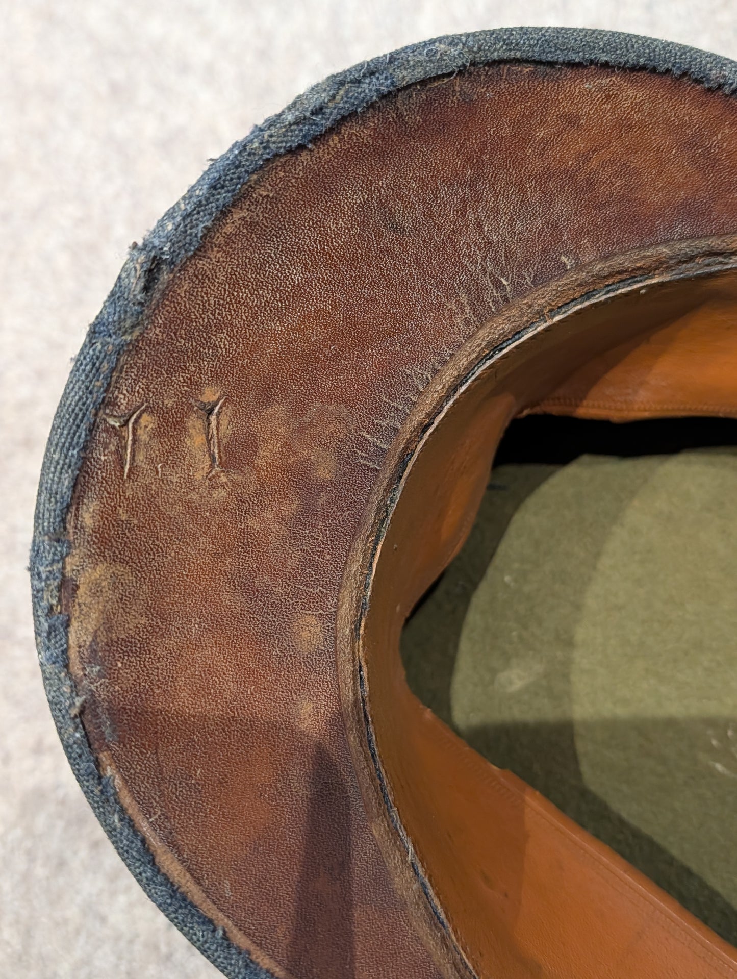 SOLD! WW2 RAF Officers Peaked Visor Cap