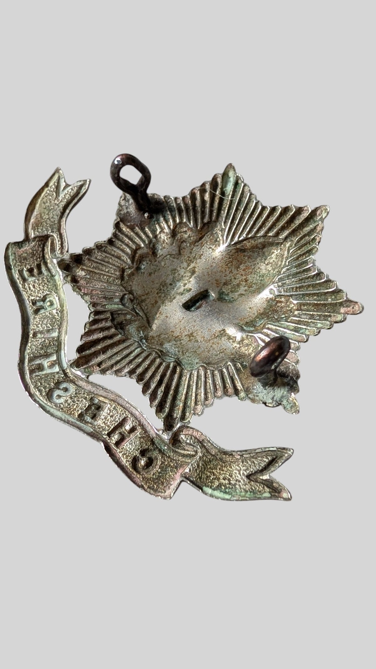 Cheshire Regiment Bimetal Cap Badge