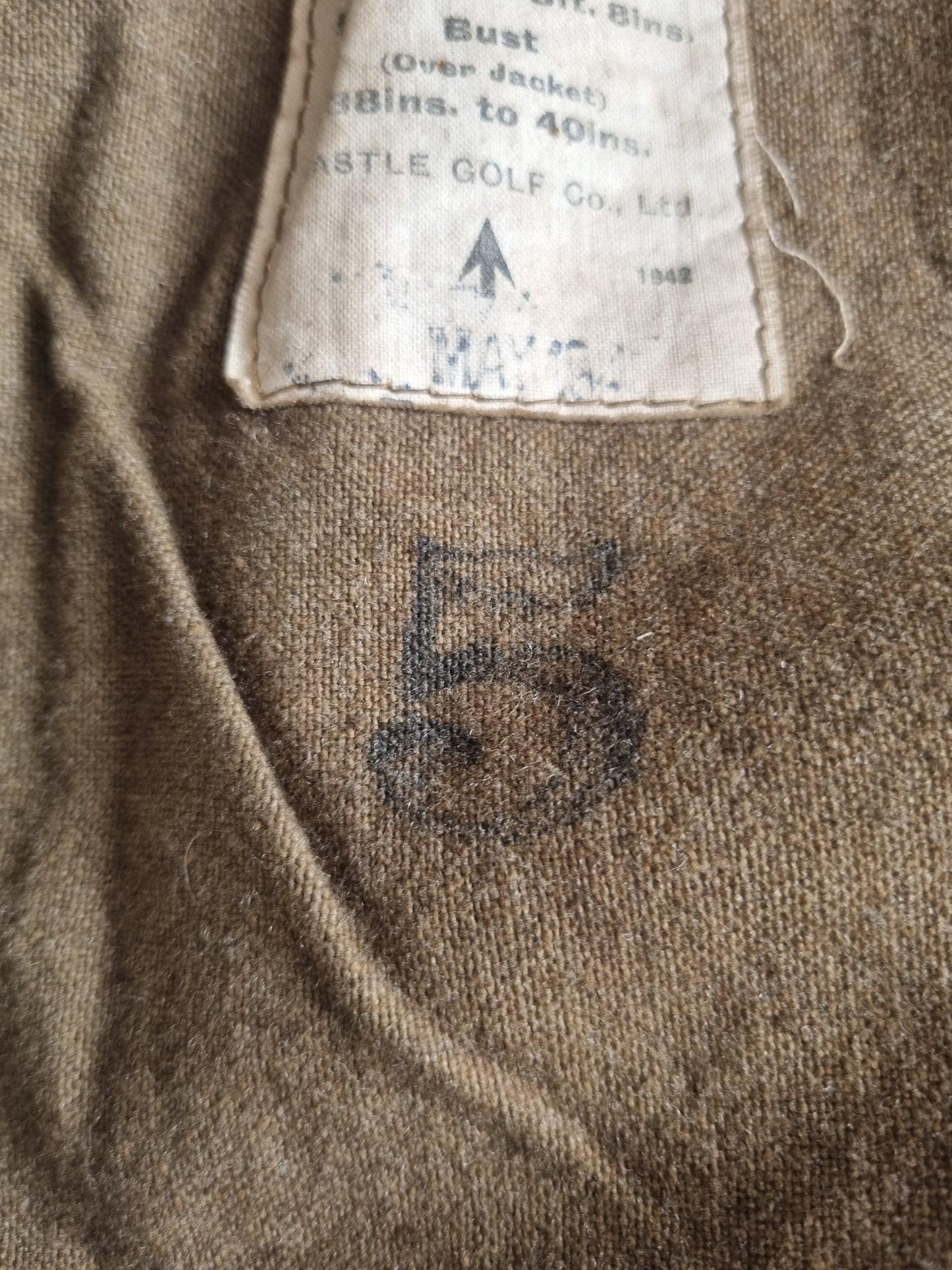 Fantastic WW2 ATS Ladies Leather Jerkin, Dated 1942