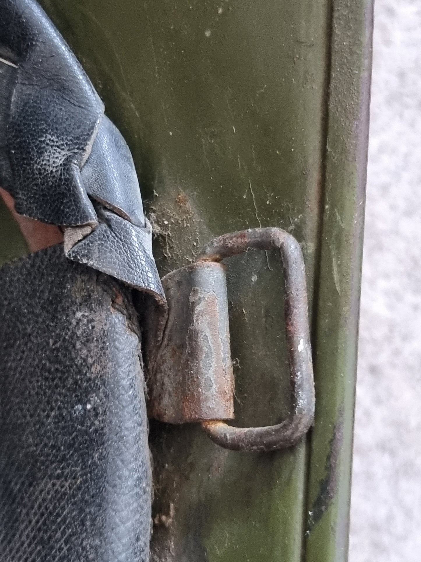 Rare WW2 Dutch Army M27 Steel Helmet