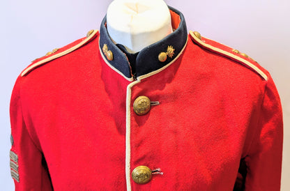 Rare Early Edwardian British Army Royal Welch Fusiliers Scarlet Frock