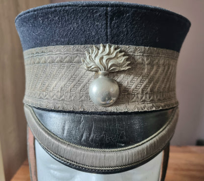 SOLD! Victorian Royal Engineers Volunteers 1880 Pattern Forage Cap & Chinstrap