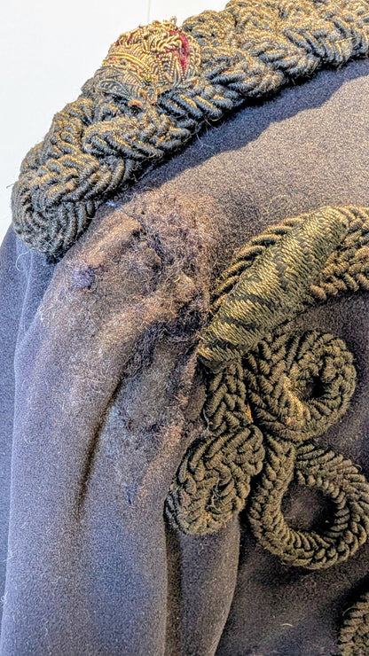 Beautiful Edwardian Majors Frock Dress Jacket Coat Boer War Veteran