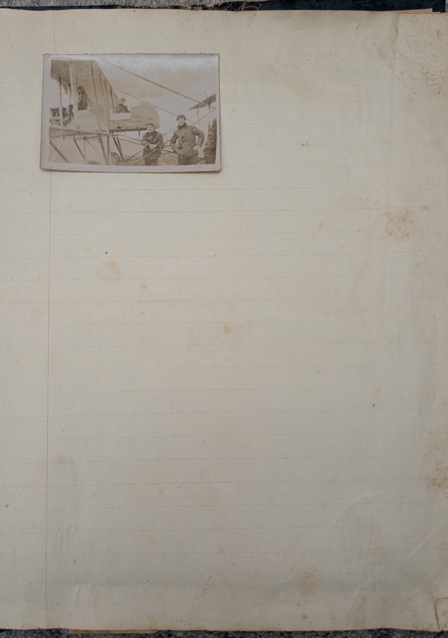 Unique WW1 French Army & Air Force Photo Album, Service Documents and Field Post Set to a Front Line Medic & Then Combat Pilot