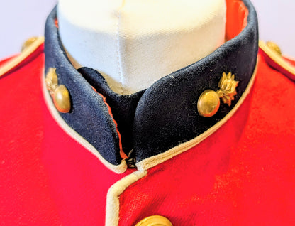 Rare Early Edwardian British Army Royal Welch Fusiliers Scarlet Frock