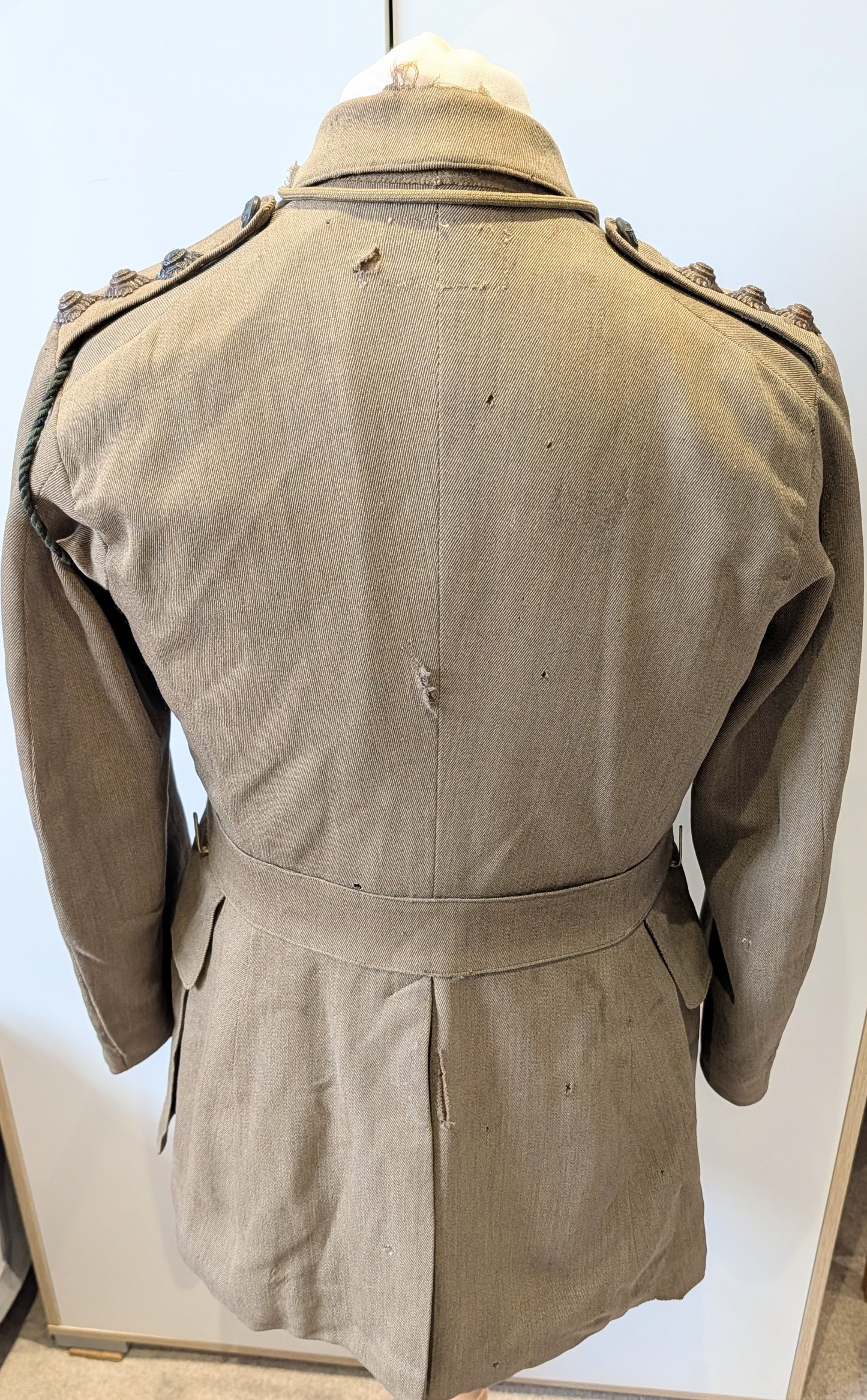 WW1 British Army Captain's Rifle Brigade Uniform Jacket Named