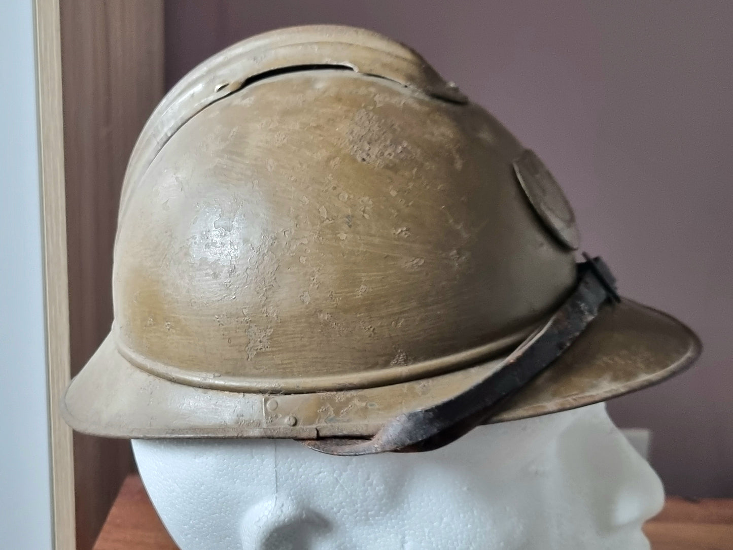 SOLD! Rare WW1 French 7th Tirailleur Colonial Uniform & M1915 ‘Adrian’ Helmet Set