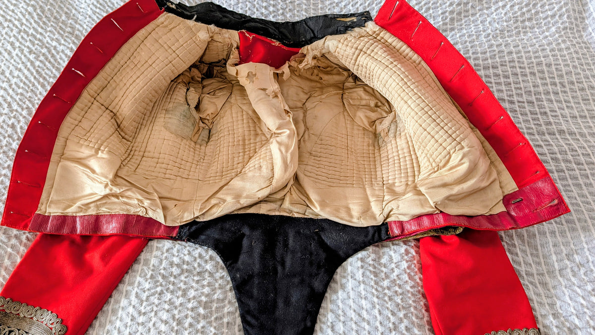 Beautiful Victorian Queen's Own Worcestershire Yeomanry Cavalry Coatee 1837-41