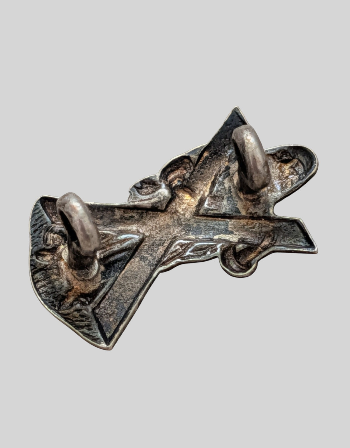Black Watch  (Royal Highlanders) Officer's Silver Plated Collar Badge