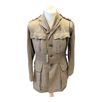 WW1 British Army Captain's Rifle Brigade Uniform Jacket Named