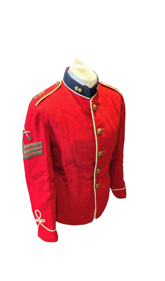 Rare Early Edwardian British Army Royal Welch Fusiliers Scarlet Frock