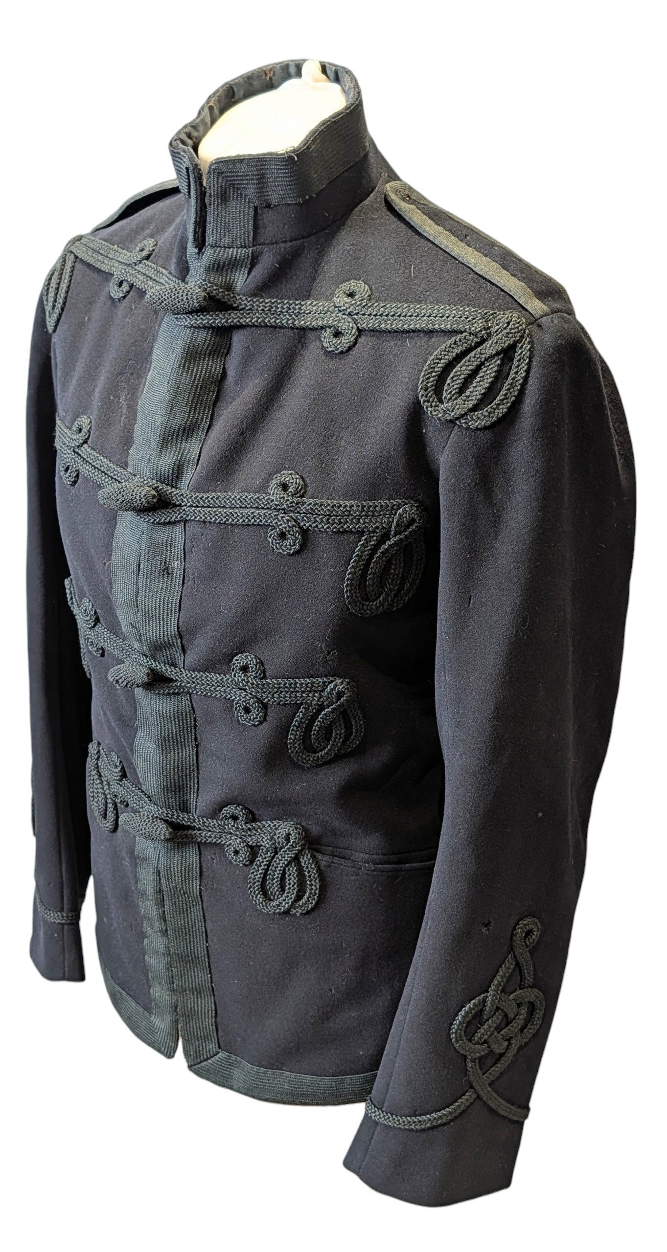 Late Victorian /Edwardian Royal Fusiliers Volunteer Battalion Frogged Patrol Jacket