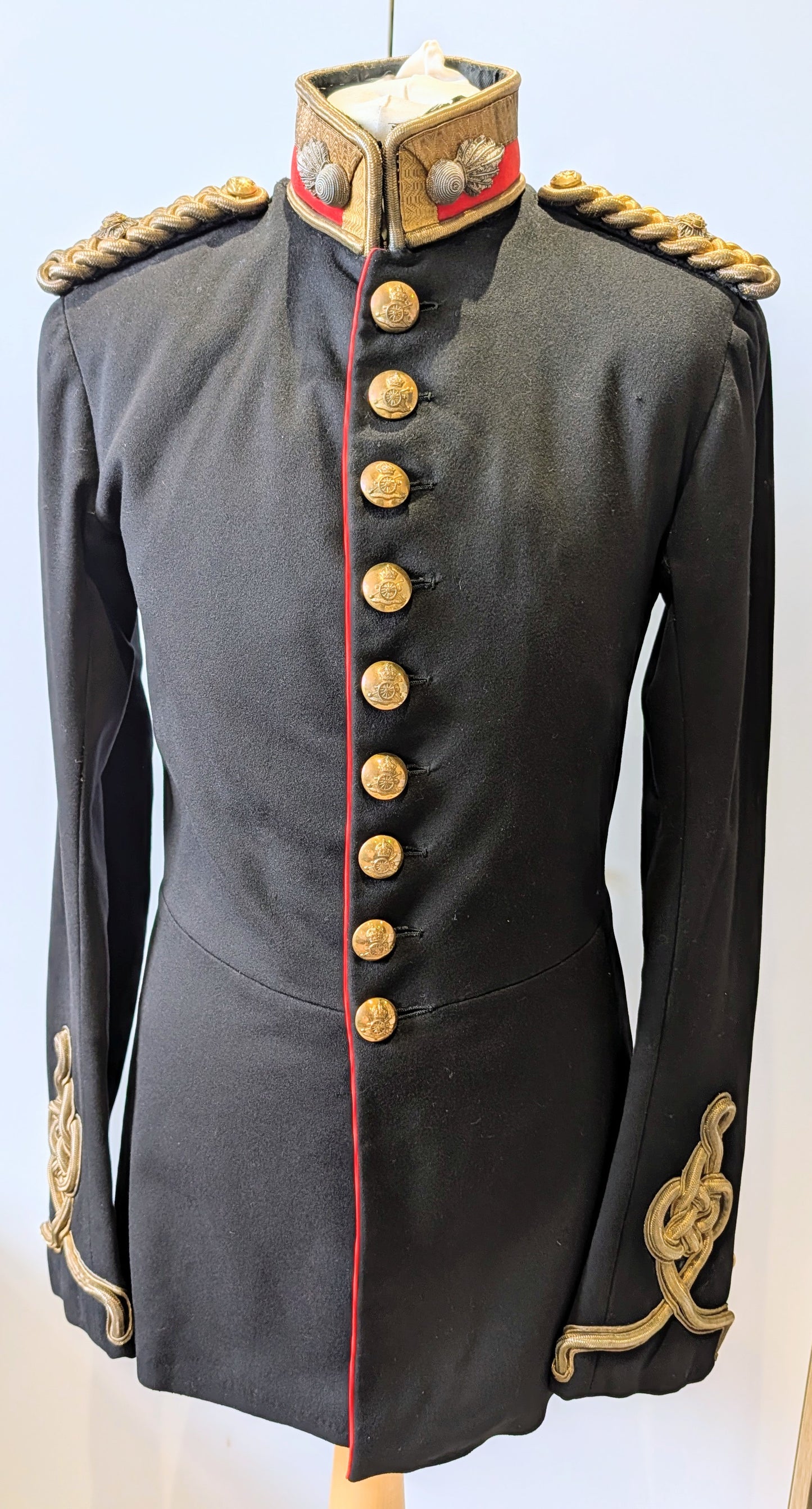 Interwar British Army Royal Artillery 2nd Lieutenant Dress Uniform Jacket