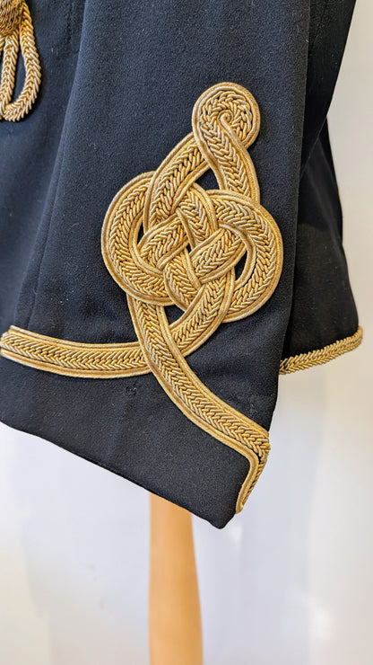 SOLD! Beautiful Original Early 20th Century 18th Hussars Full Dress Frogged Jacket