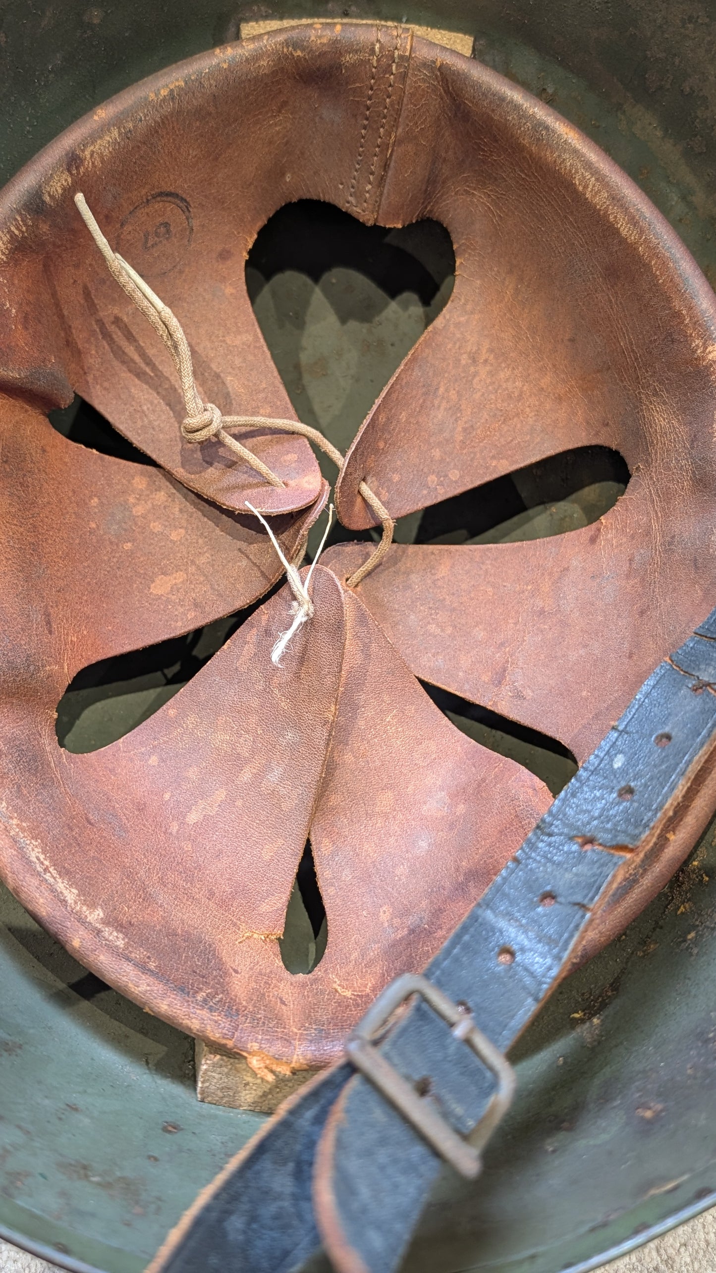 WW2 M23/41 Danish Army combat helmet