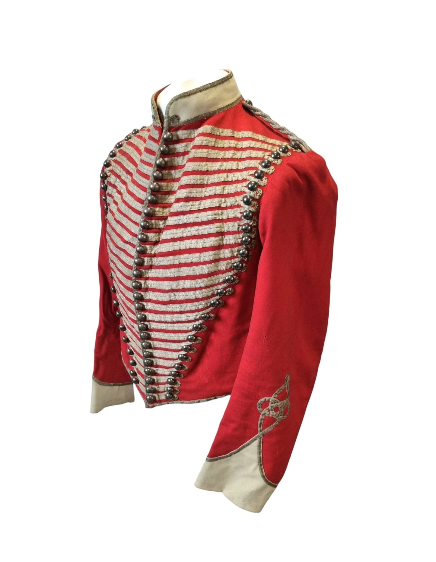 Superb Victorian Westmorland & Cumberland Hussars Shell Jacket & Trousers, Dated 1889