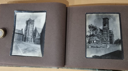 SOLD! WW1 German Army Soldier's Photo Album - 47 Photos + 7 Memorials