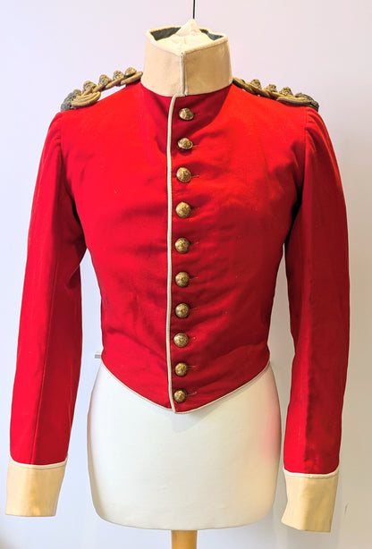 Pre WW1 Highland Light Infantry HLI Captain's Scarlet Mess Dress Jacket