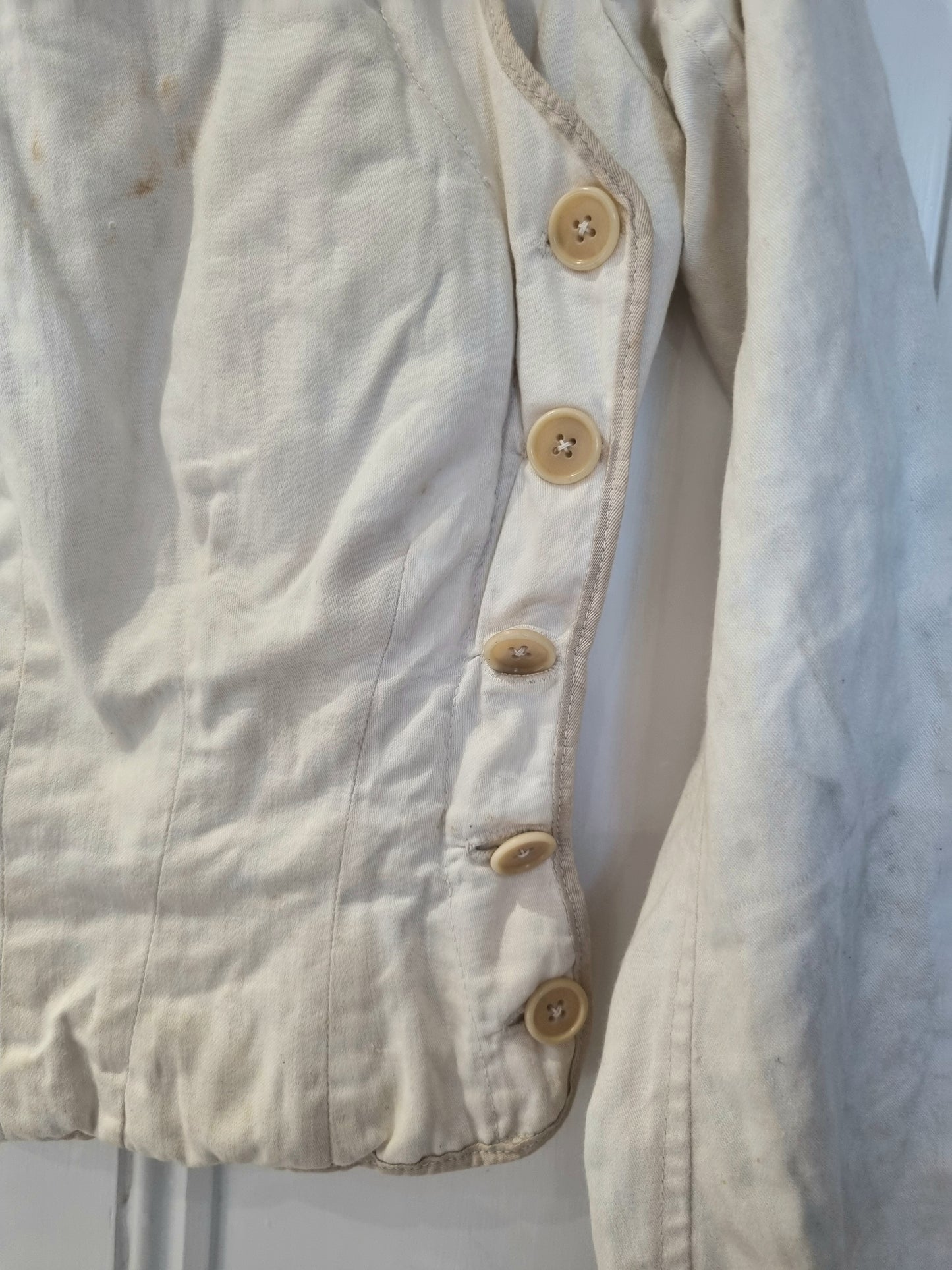SOLD! Late Victorian / Early Edwardian Fencing  Jacket - Right Handed