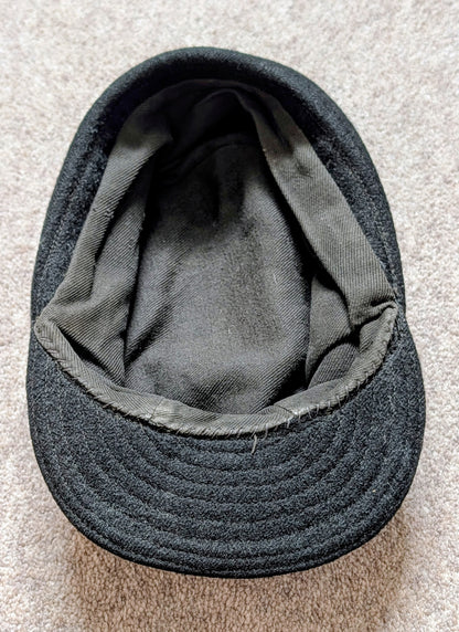 RARE ORIGINAL WW2 CAP FOR GERMAN PoW CAMP MILAG NORD INMATE