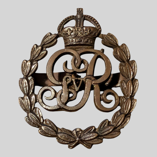 Rare WW1 Military Provost Staff Corps (MPSC) Officers Bronze Cap Badge