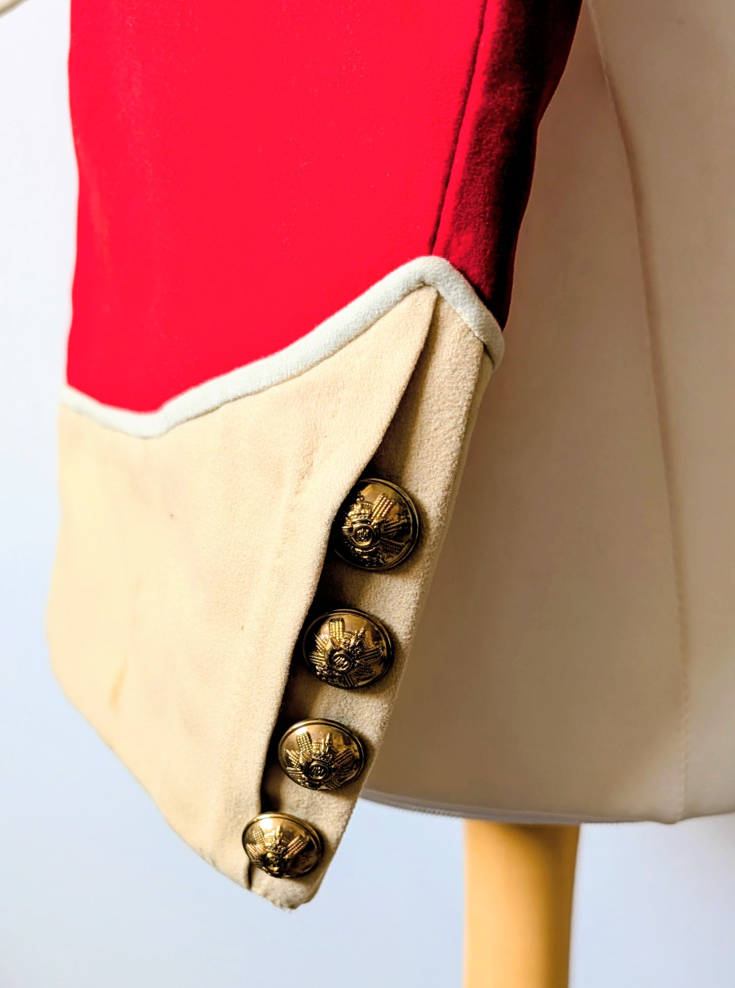 Pre WW1 Highland Light Infantry HLI Captain's Scarlet Mess Dress Jacket