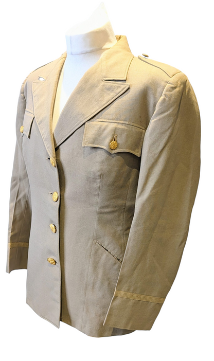 Fantastic And Rare WW2 Summer US WAC Womans Sub-Lieutenant Uniform Jacket