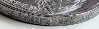 WW1 Mons Star With Clasp Quartet With Territorial Efficiency - Thomas MacNair