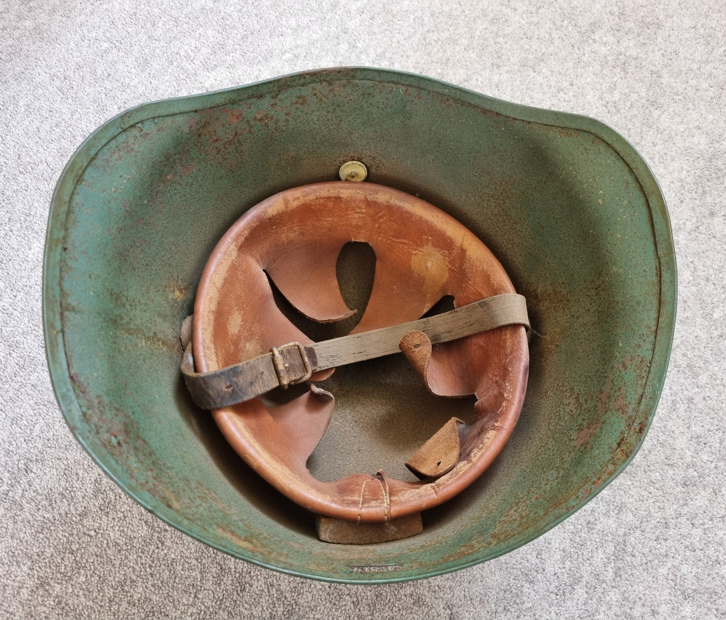 SOLD! WW2 Danish M23/41 Steel Helmet