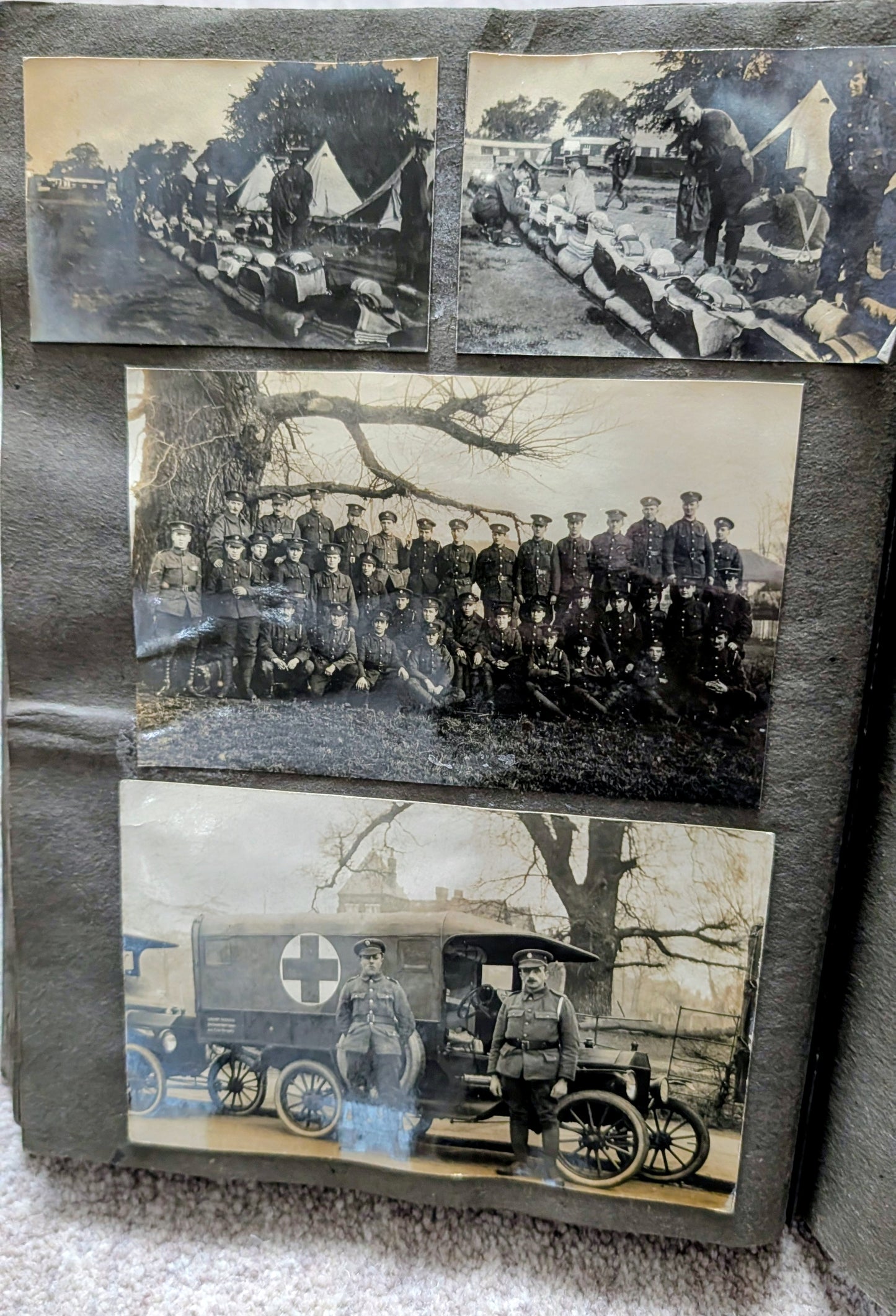 Very Rare WW1 British Army Greece Campaign Salonika Private Photo Album