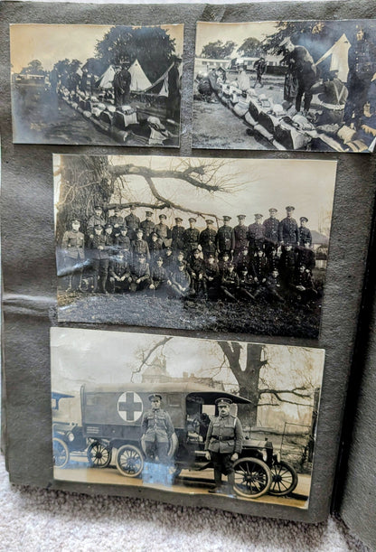 Very Rare WW1 British Army Greece Campaign Salonika Private Photo Album
