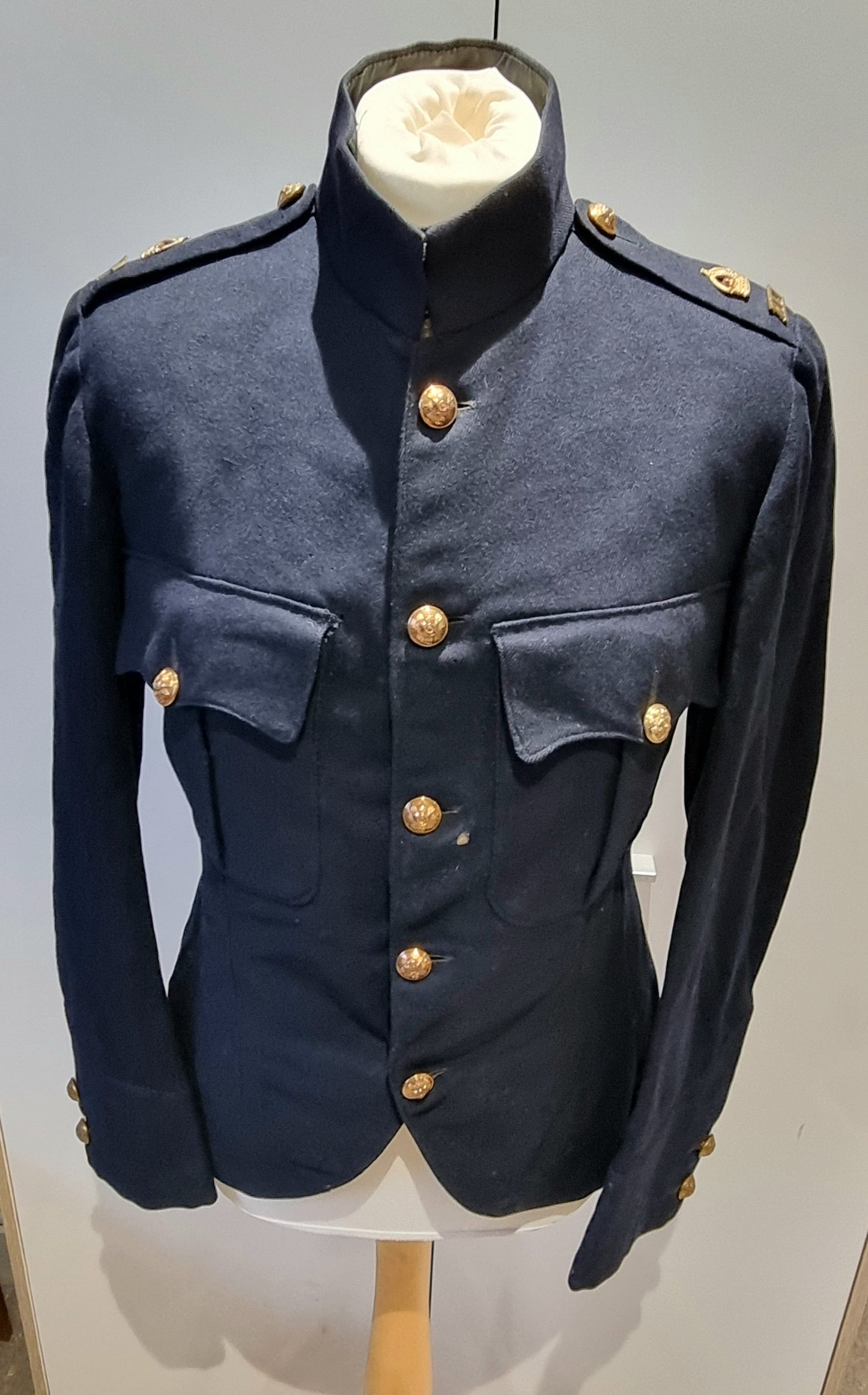 SOLD! WW1 WW2 HLI Cutaway No. 1 Blue Dress tunic