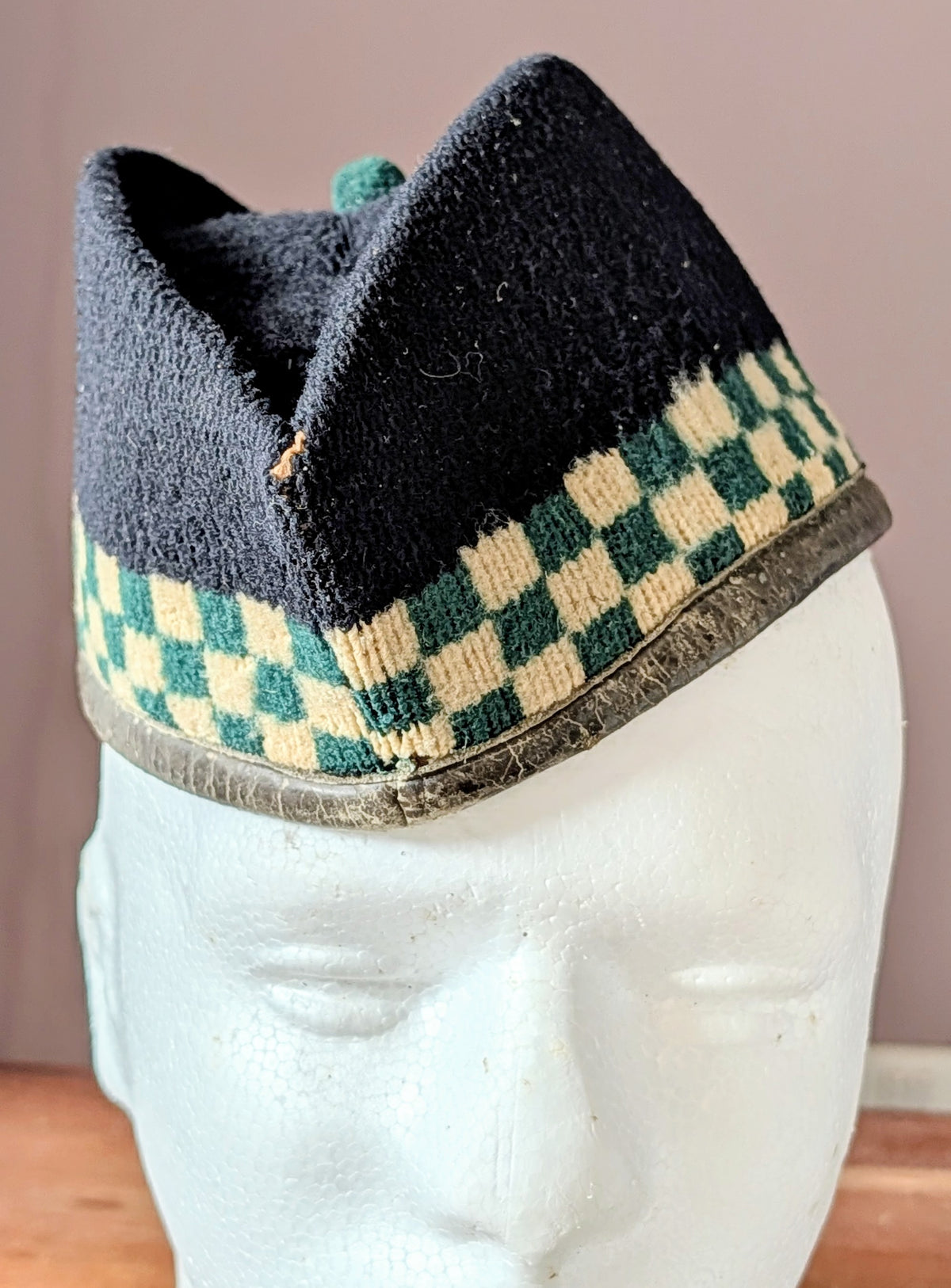 SOLD! Rare early WW1 British Army Calcutta Scottish Glengarry Cap - Named