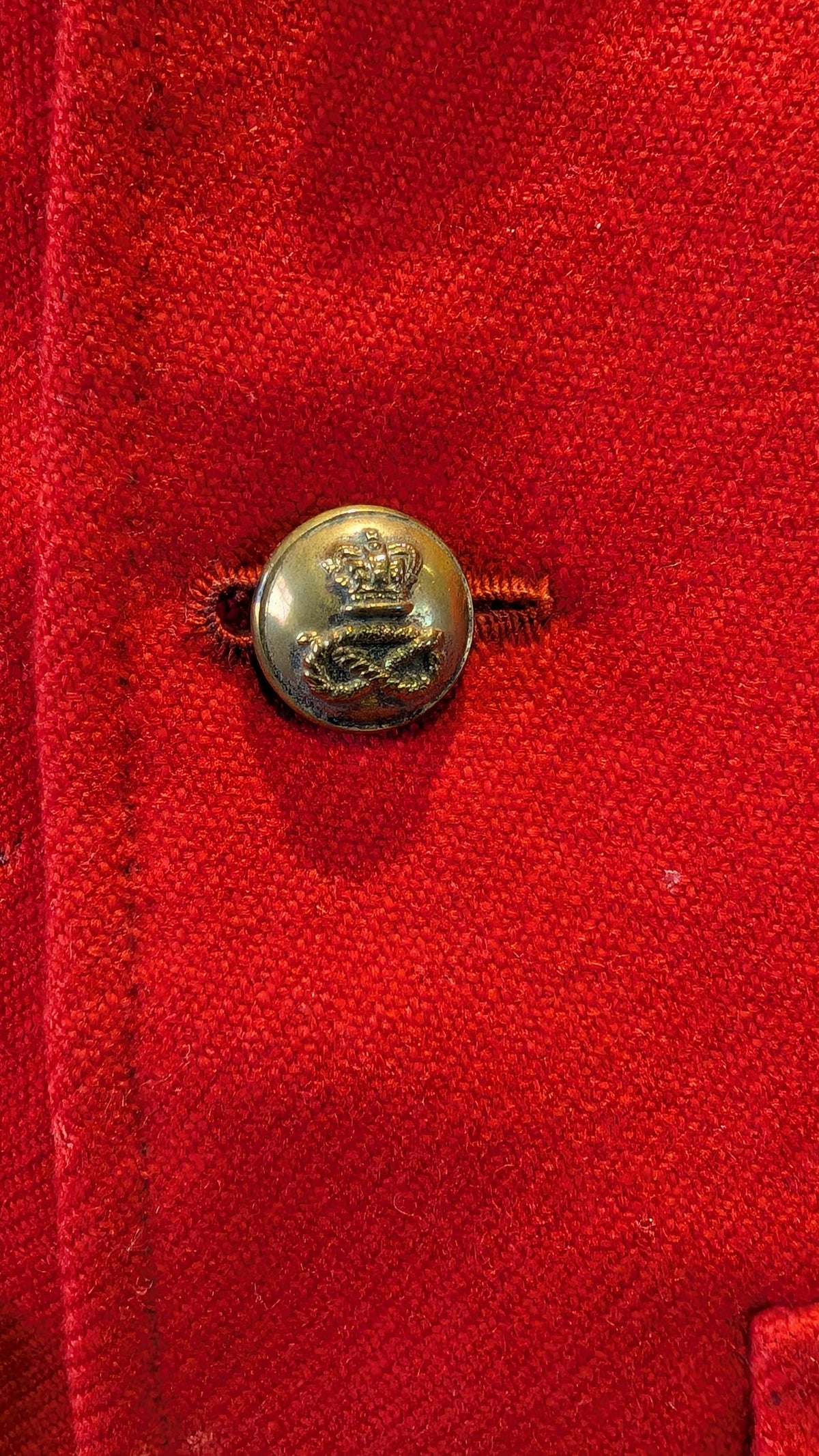 Victorian South Staffordshire Militia Major's Scarlet Service Field Jacket