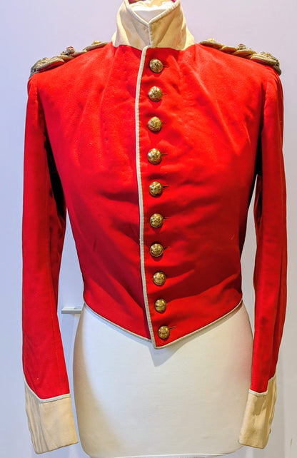 Pre WW1 Highland Light Infantry HLI Major's Scarlet Mess Dress Jacket