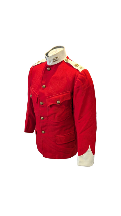 Victorian South Staffordshire Militia Major's Scarlet Service Field Jacket