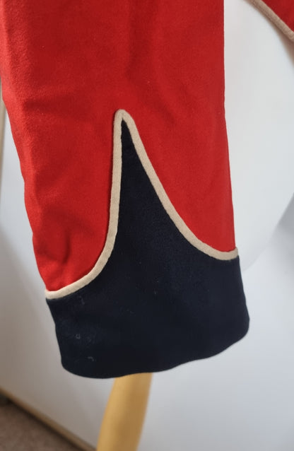 Victorian Boer War Era Colonel's Scarlet Mess Dress Jacket Dated 1901