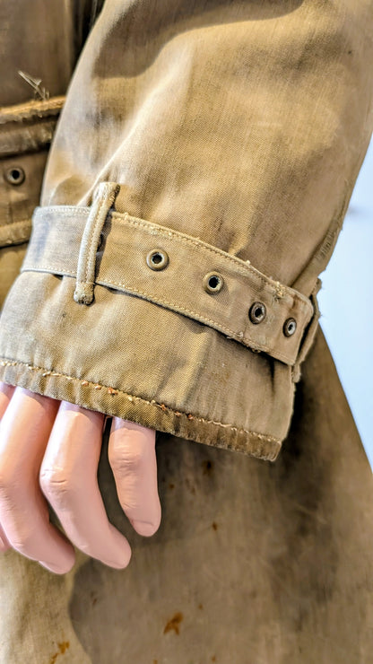 SOLD! Rare WW1 Burberry Officers Private Purchase Trench Coat with button-in Woollen Liner & Balaclava