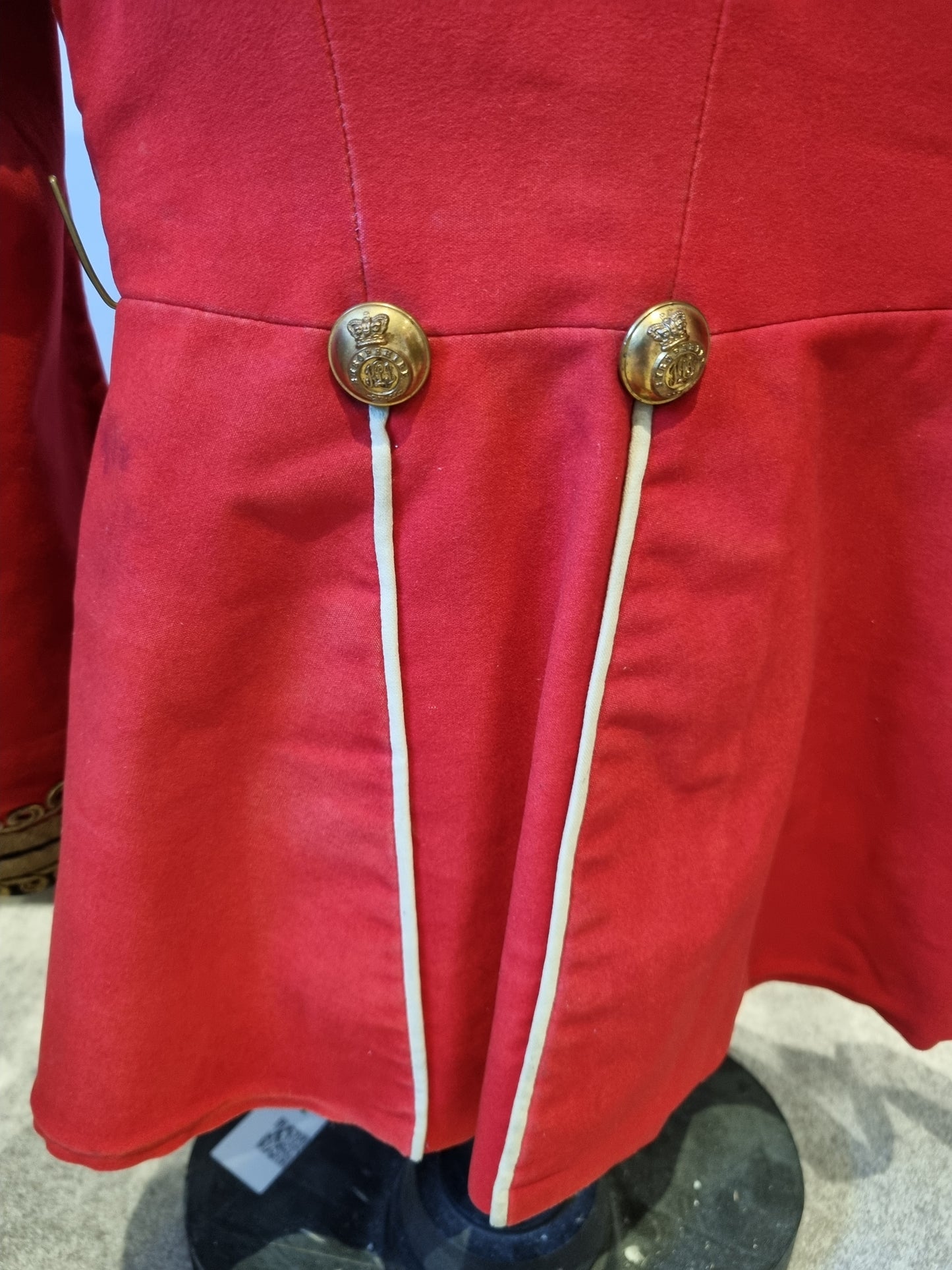 Rare 1880 Transitional Pattern Victorian Shropshire Light Infantry Colonel Jacket