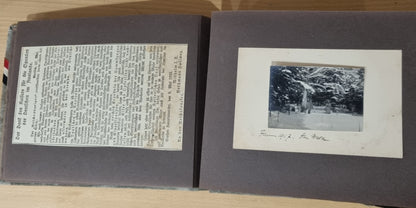 SOLD! WW1 German Army Soldier's Photo Album - 47 Photos + 7 Memorials
