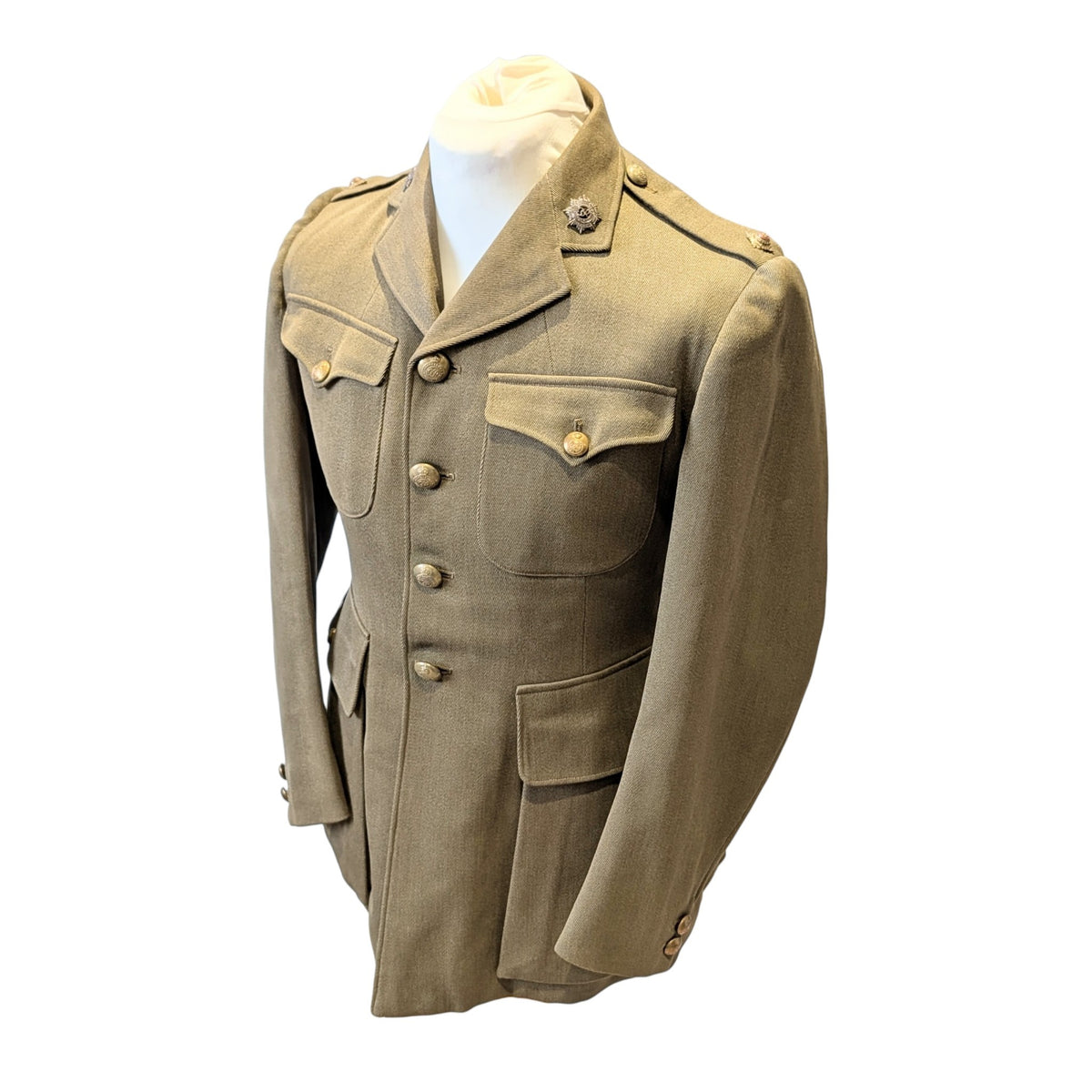 Lovely WW2 1939 Saville Row RASC 2nd Lieutenant's Jacket - S Mitchell