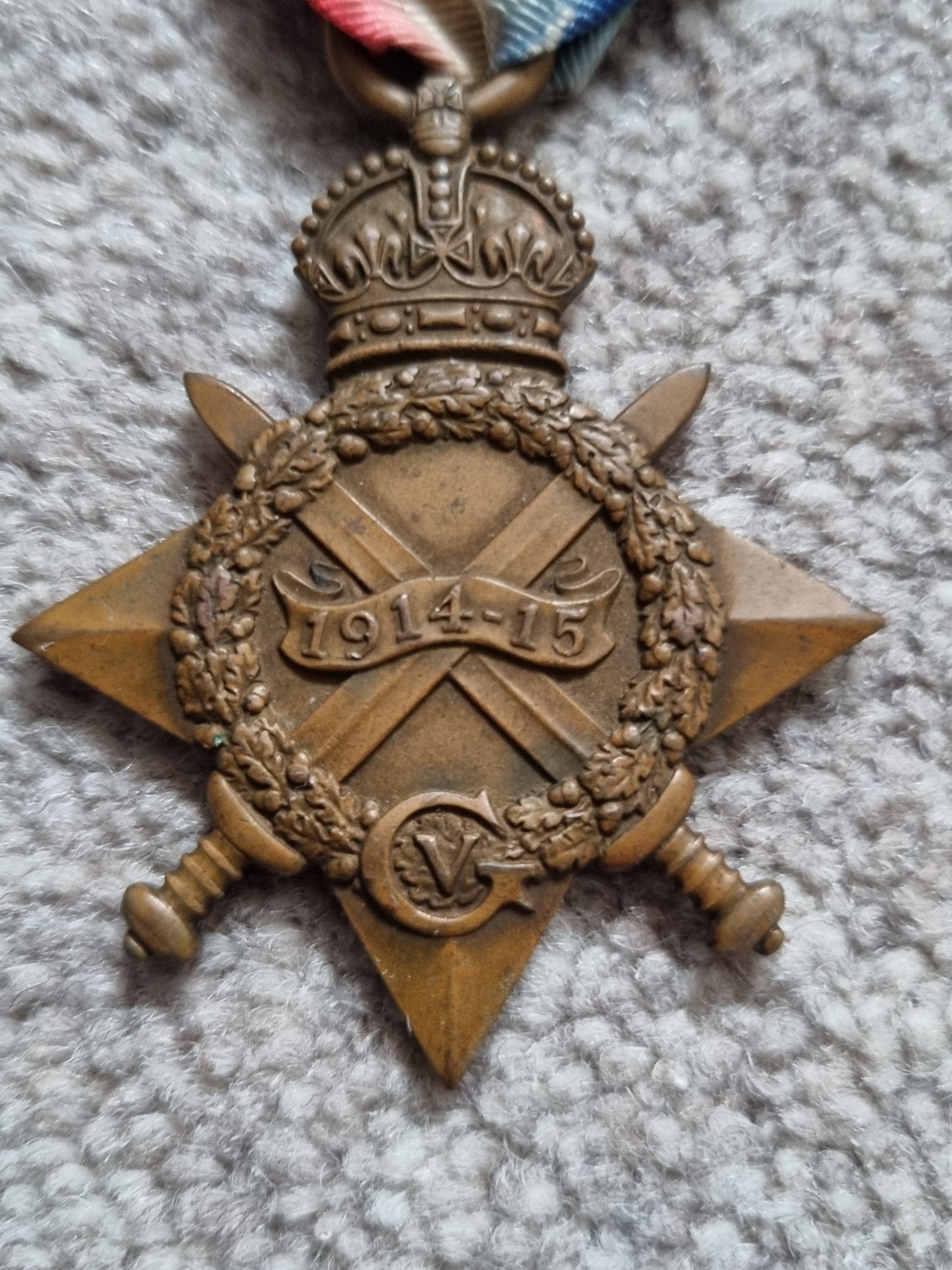 WW1 British Medal Trio Able Seaman R Hunter Merchant Fleet Auxiliary