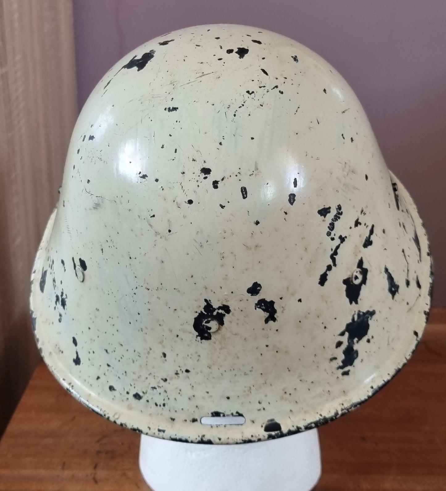 Rare WW2 Dutch Red Cross M34 Steel Helmet