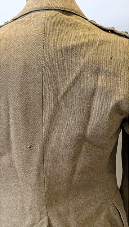 WW1 British Army Captain's Rifle Brigade Uniform Jacket Dated 1918