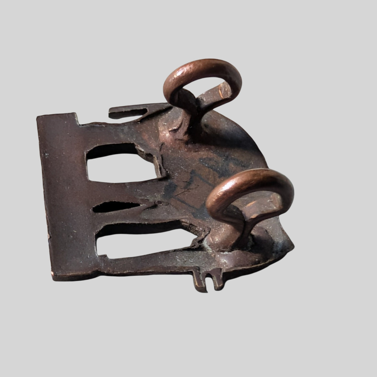 Pre WW2 1st Punjab Regiment Officer's Bronze Collar Badge