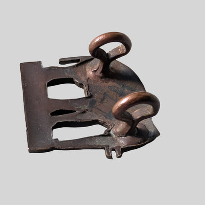 Pre WW2 1st Punjab Regiment Officer's Bronze Collar Badge