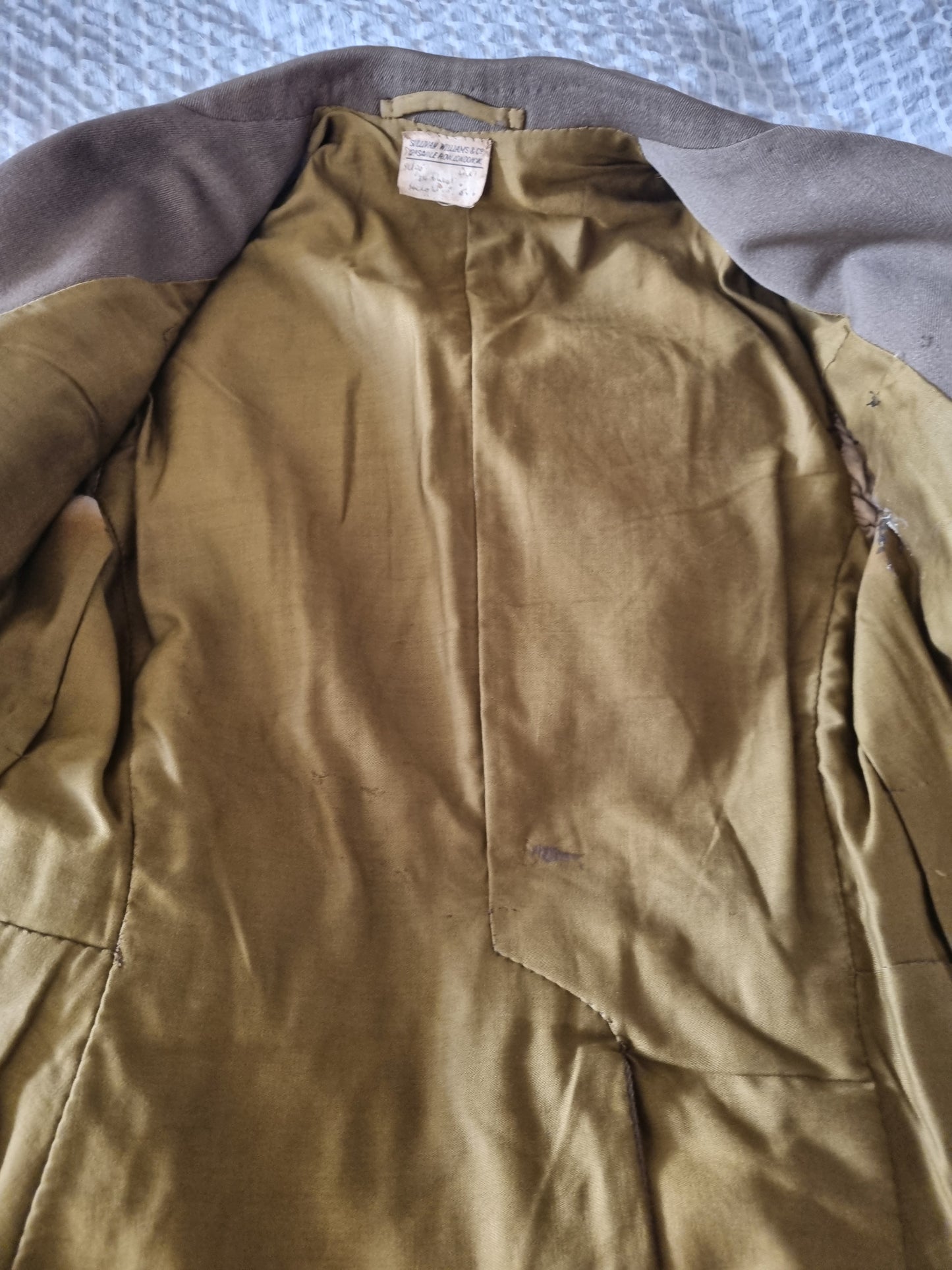 WW1 British Army Lieutenant Uniform Jacket Royal Warwickshire Regiment & Sam Browne