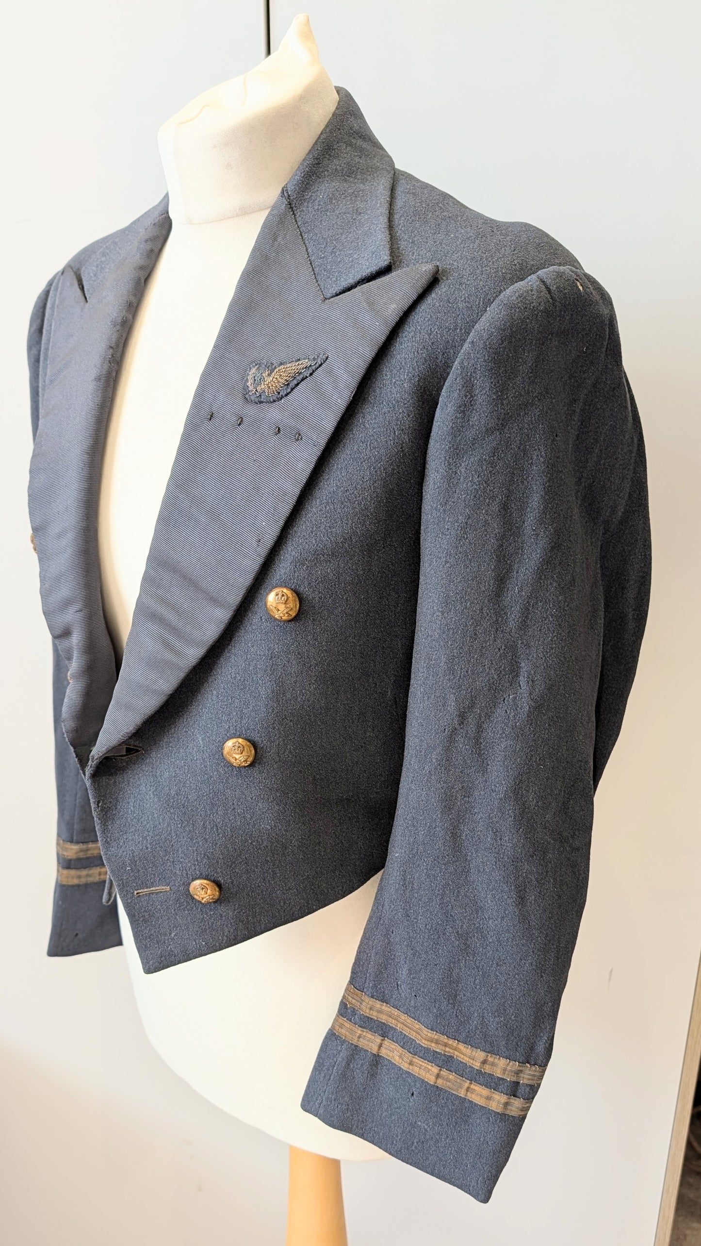 WW2 No.5 Air Gunner Flight Lieutenant Mess Dress 1938 Jacket Named